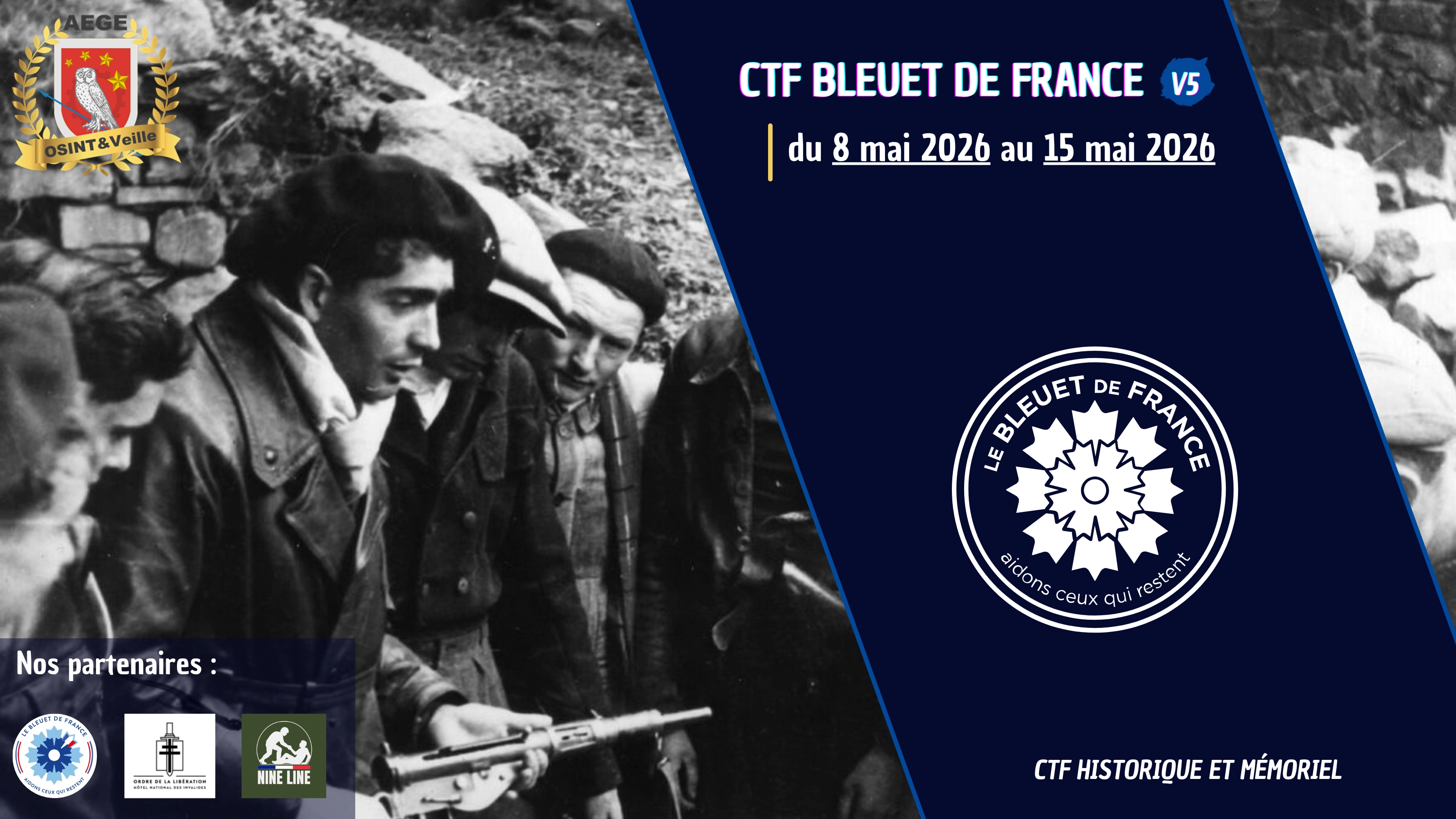 CTF Bleuets 2026 - Dans la peau d'un résistant