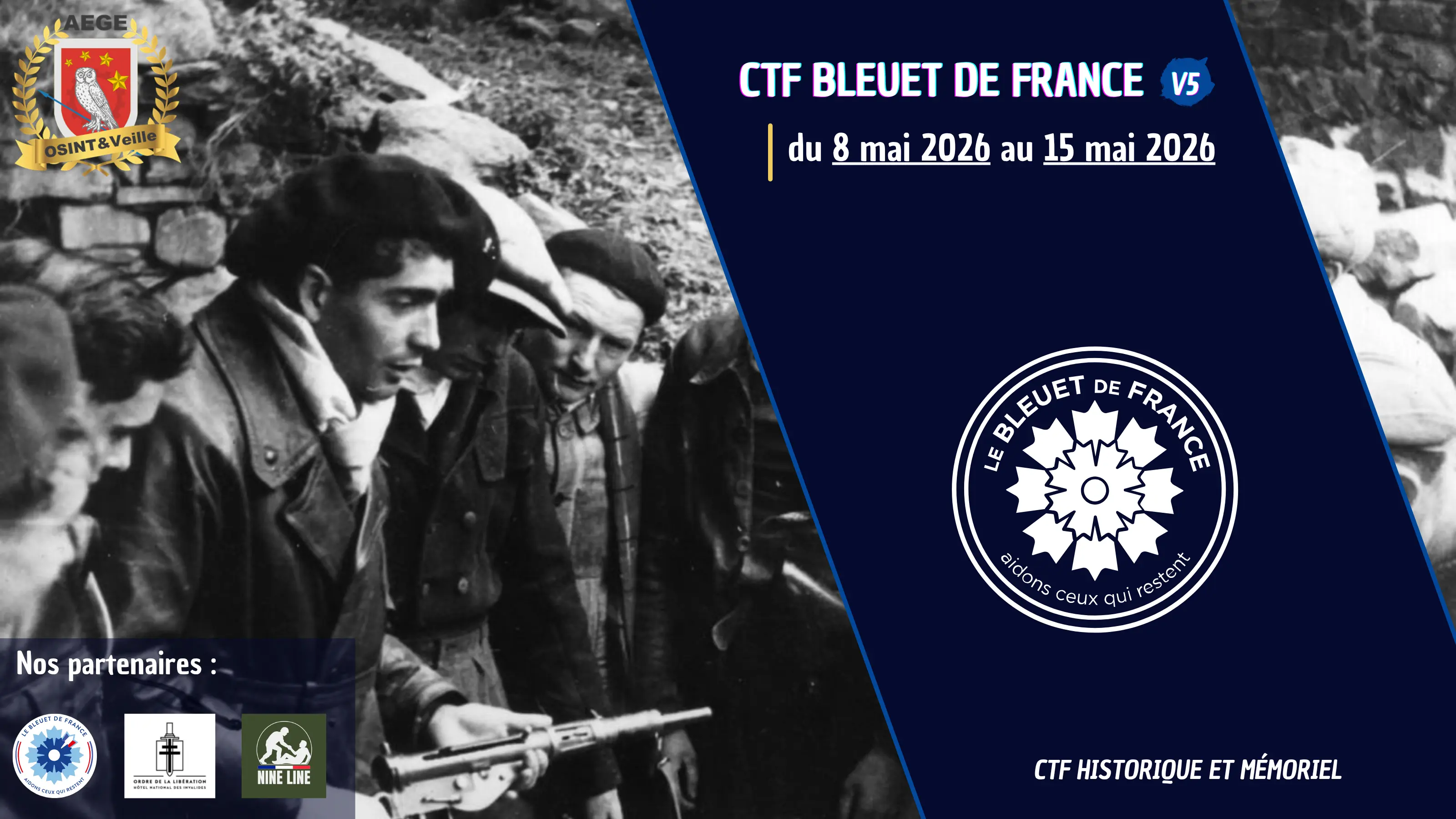 CTF Bleuets 2026 - Dans la peau d'un résistant